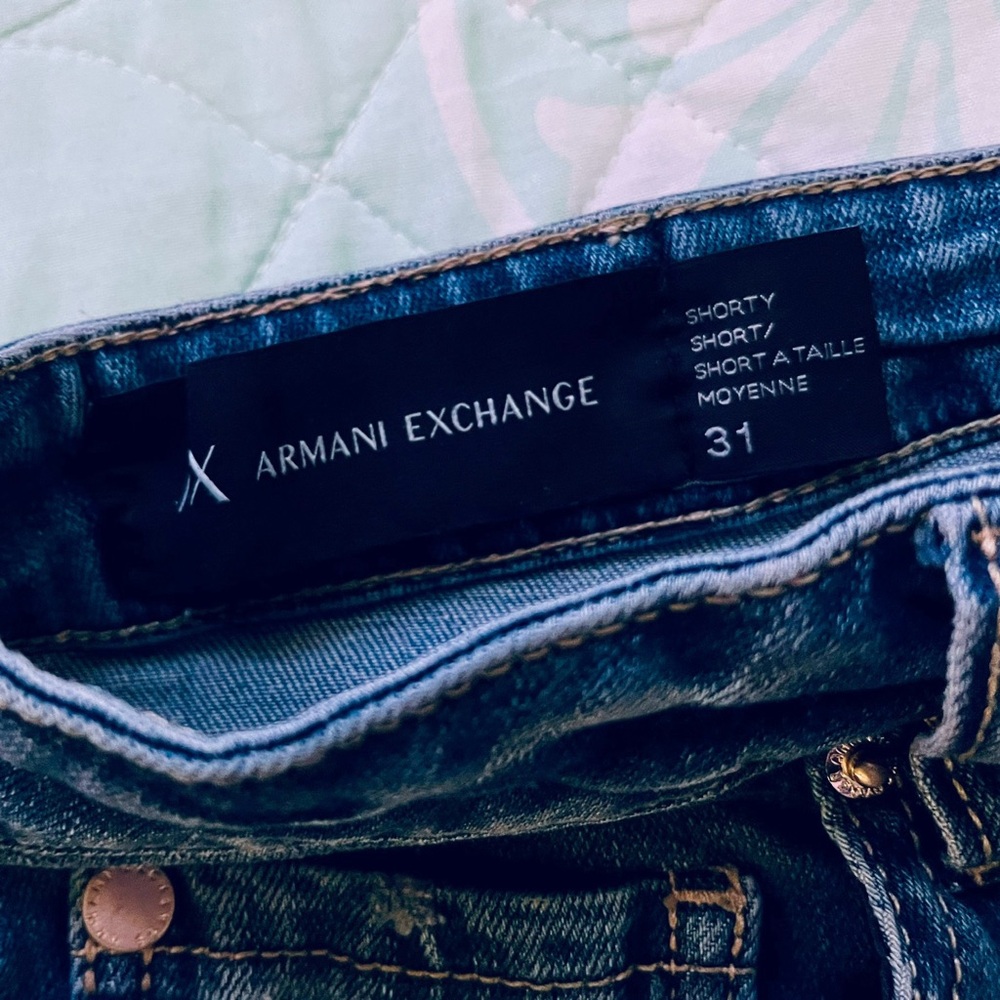 Armani Exchange Lace inset Shorts - Picture 4 of 5
